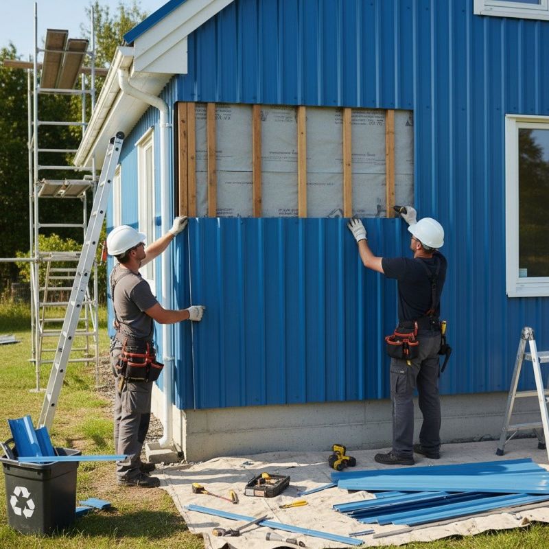 Aluminum Siding Painting